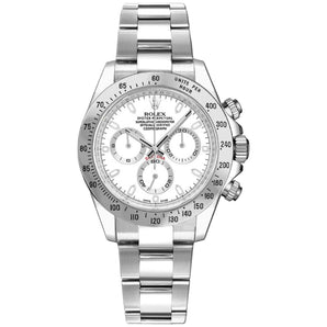 Rolex Daytona APH 40mm 116520-0016 White Dial, Like New 2014