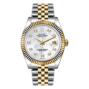 Rolex Datejust 36mm 116233 Mother of Pearl MOP Diamond Dial, Worn 2013