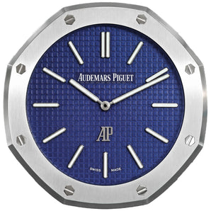 Audemars Piguel Royal Oak Wall Clock 41m Blue Dial