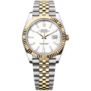 Rolex Datejust 41mm 126333-0016 White Index, Worn 2017