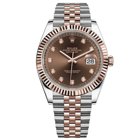 Rolex Datejust 41mm 126331-0004 Chocolate Diamond Dial, Unworn 2024