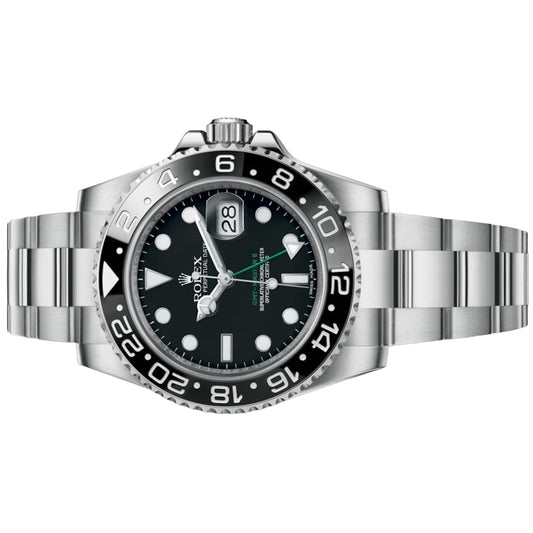 Rolex GMT-Master II 40mm 116710LN-0001 Black Dial, Worn