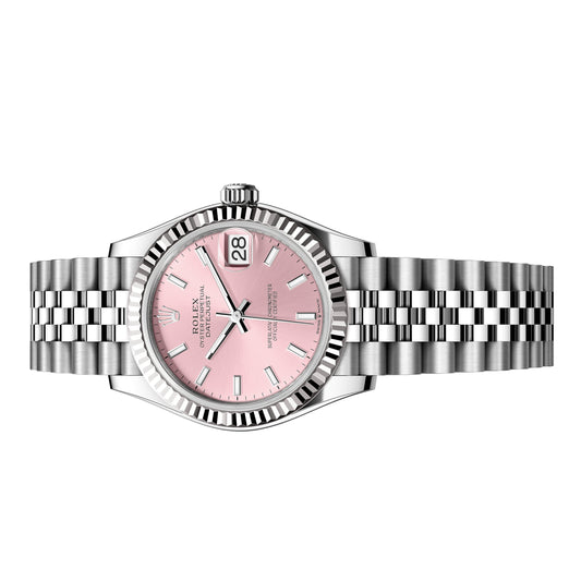 Rolex Datejust 31mm 278274-0014 Pink Index Dial, Worn