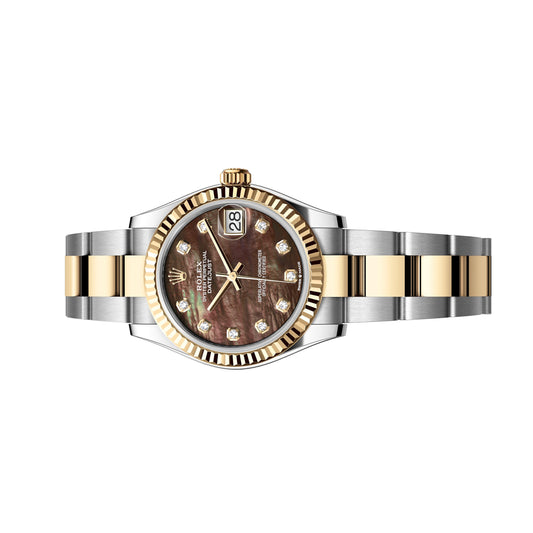 Rolex 278273 Datejust - Yellow Gold MOP Dial Worn