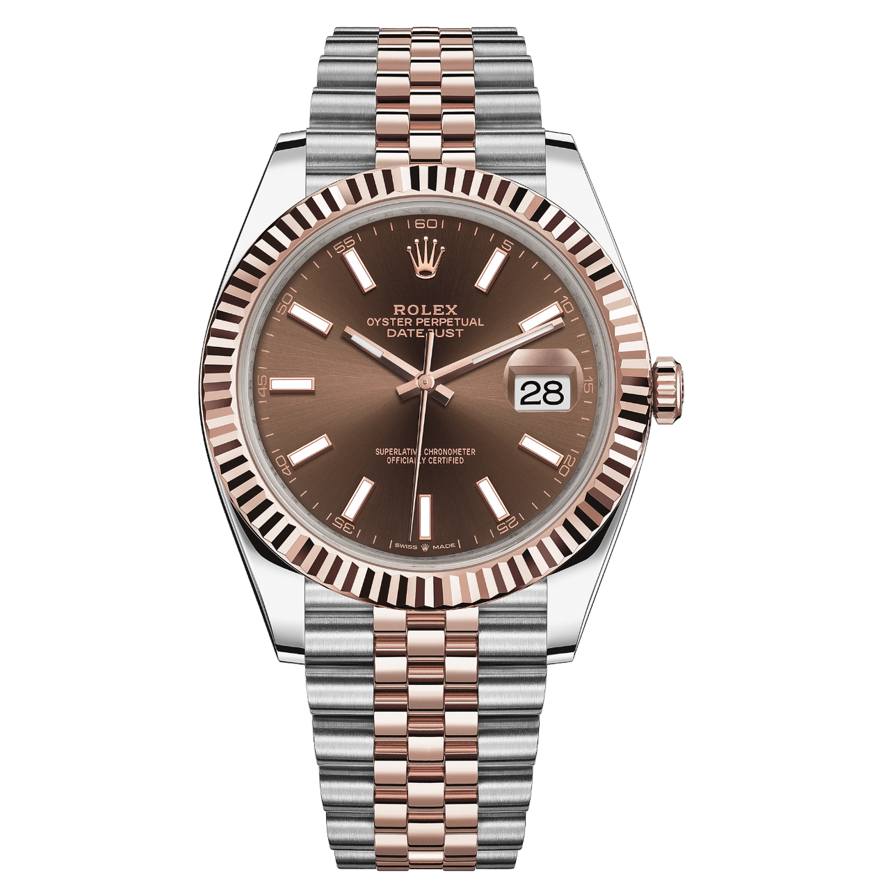 Rolex Datejust 41mm 126331-0002 Chocolate Index Dial, Unworn 2021