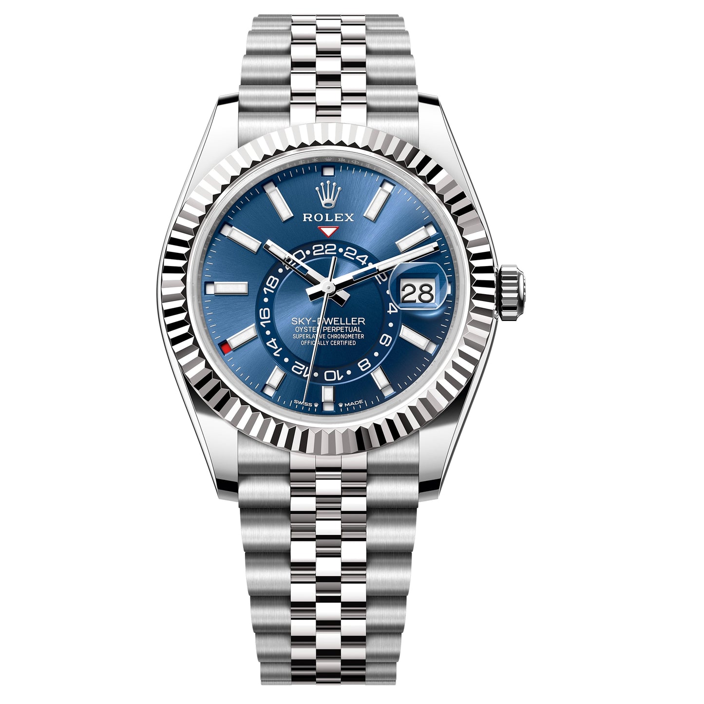 Rolex Sky-Dweller 42mm 336934-0006 Blue Index Dial, Unworn 2025