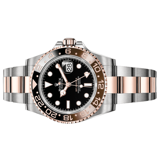 Rolex GMT Master II Root Beer 40mm 126711CHNR-0002 Black Dial, Worn 2023