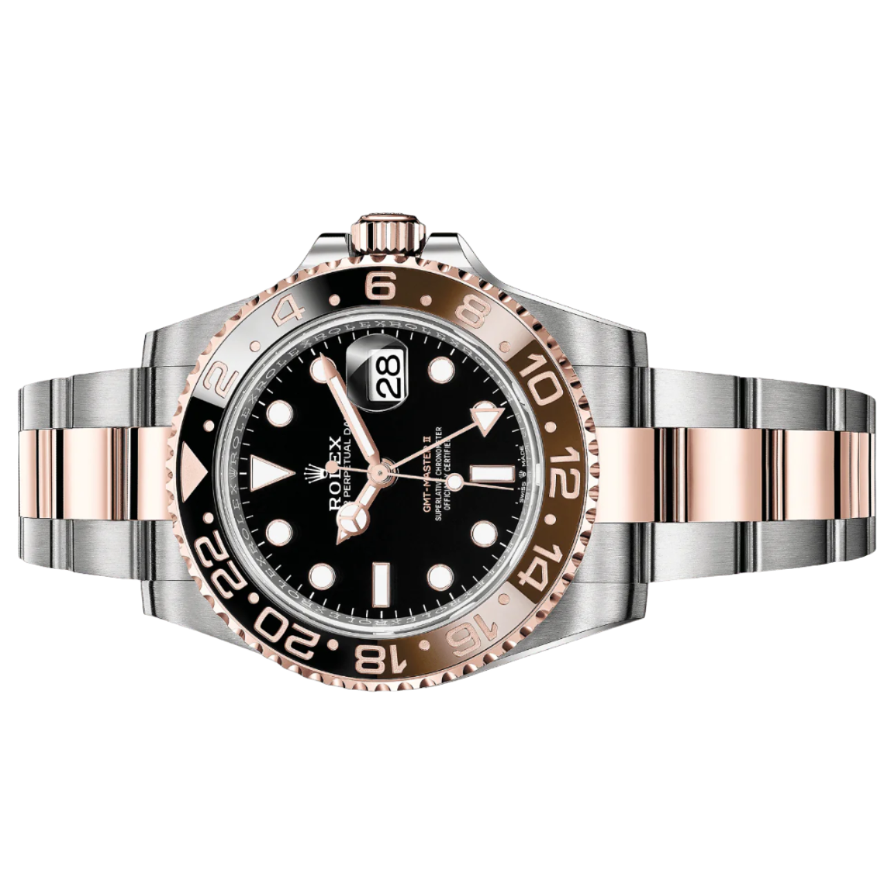 Rolex GMT Master II Root Beer 40mm 126711CHNR-0002 Black Dial, Unworn 2025