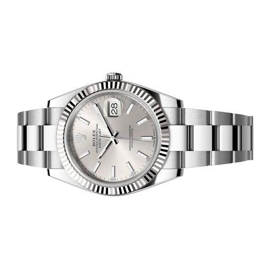 Rolex 126334  Datejust 41MM Silver Dial Worn