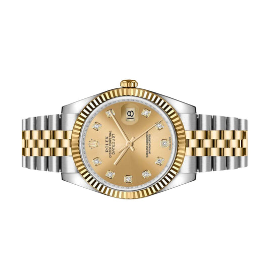 Rolex Datejust 36mm 116233 Champagne Diamond Dial, Worn 2015