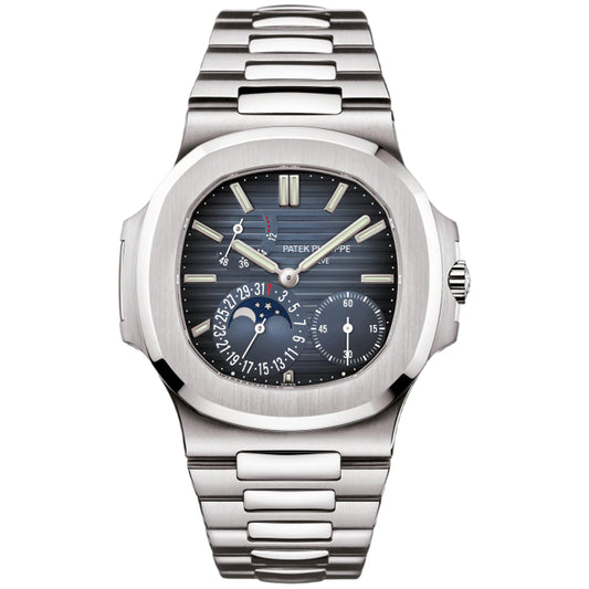 Patek Philippe Nautilus Moonphase 40mm 5712/1A-001 Blue Dial, Worn