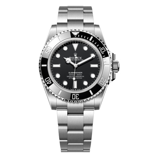 Rolex Submariner 41mm 124060-0001 (No Date) Black Dial, Worn 2024