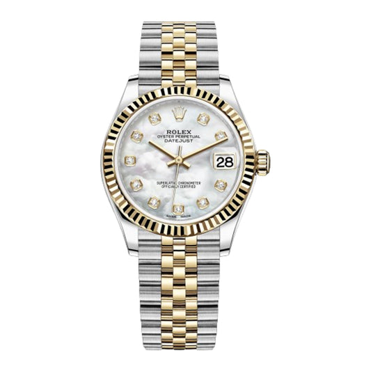 Rolex Datejust 31mm 178273 White Mother Of Pearl MOP Dial, Unworn 2019