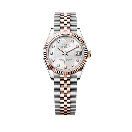 Rolex Lady Datejust 26mm 179171 Rose Gold, White Mother of Pearl MOP Diamond Dial, Worn 2015