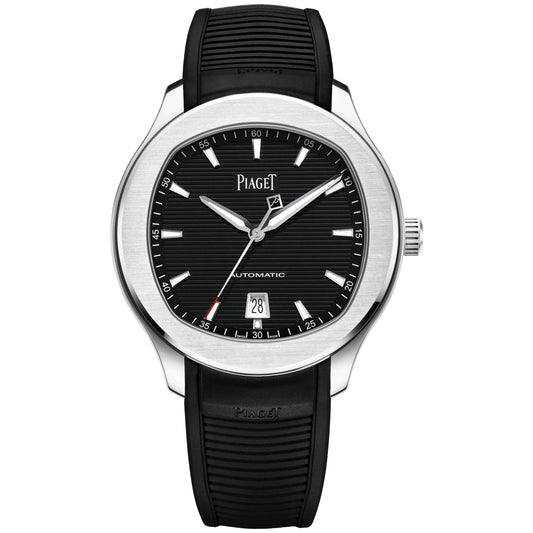 Piaget Polo Date 42mm G0A47014 Black Guilloché Dial, Worn 2024