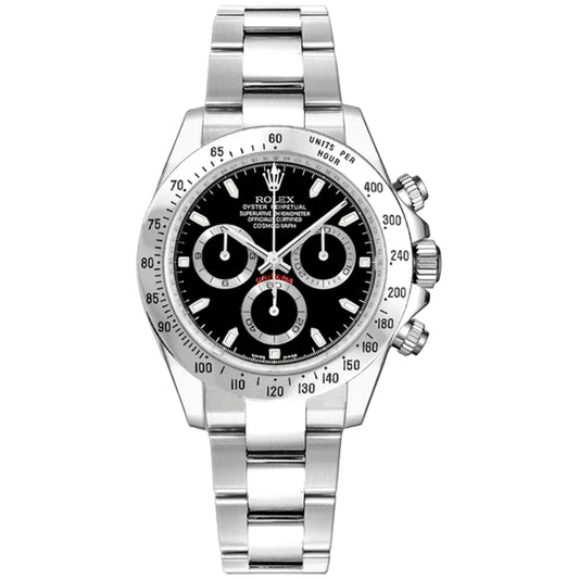 Rolex Daytona Cosmograph 40mm 116520-0015 Black Dial, Worn 2008