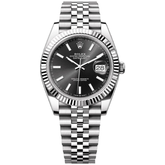 Rolex Datejust 41mm 126334-0018 Black Index Dial, Unworn 2024