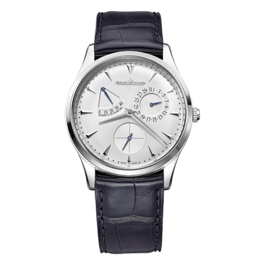 Jaeger LeCoultre Master Ultra Thin De Marche 39mm Q1378420 Silver Dial, Worn