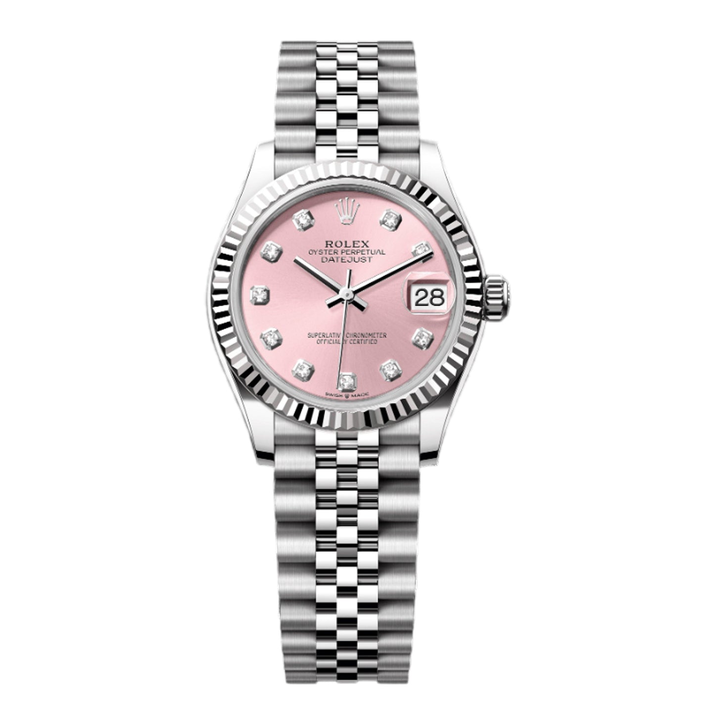 Rolex Lady Datejust 31mm 278274-0032 Pink Diamond Dial, Unworn 2025