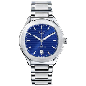 Piaget Polo 42mm G0A41002 Blue Index Dial, Worn