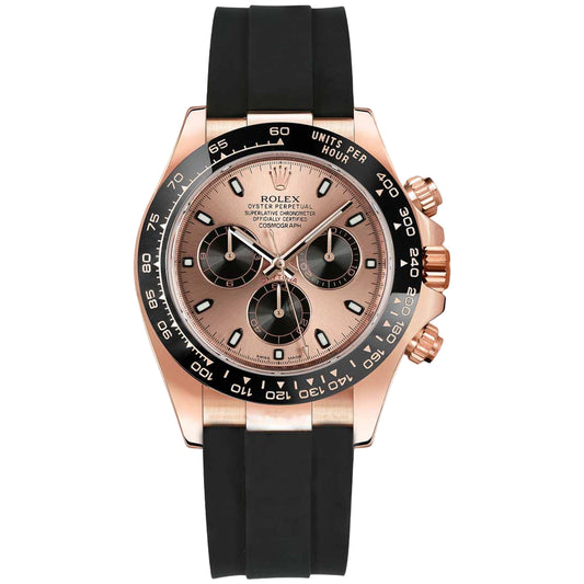 Rolex Daytona Cosmograph 40mm 116515LN-0018 Rose Pink Index Dial, Oysterflex Bracelet, Worn