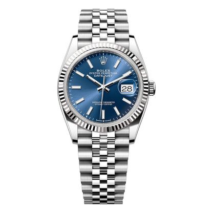 Rolex Datejust 36mm 126234-0017 Blue Index Dial, Unworn 2025