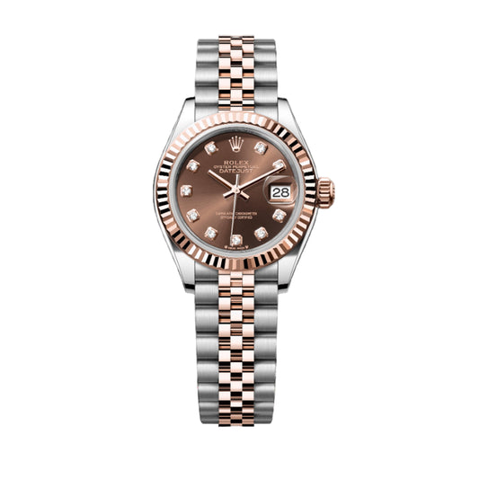 Rolex Lady Datejust 28mm 279171-0011 Rose Gold, Chocolate Diamond Dial, Unworn 2024