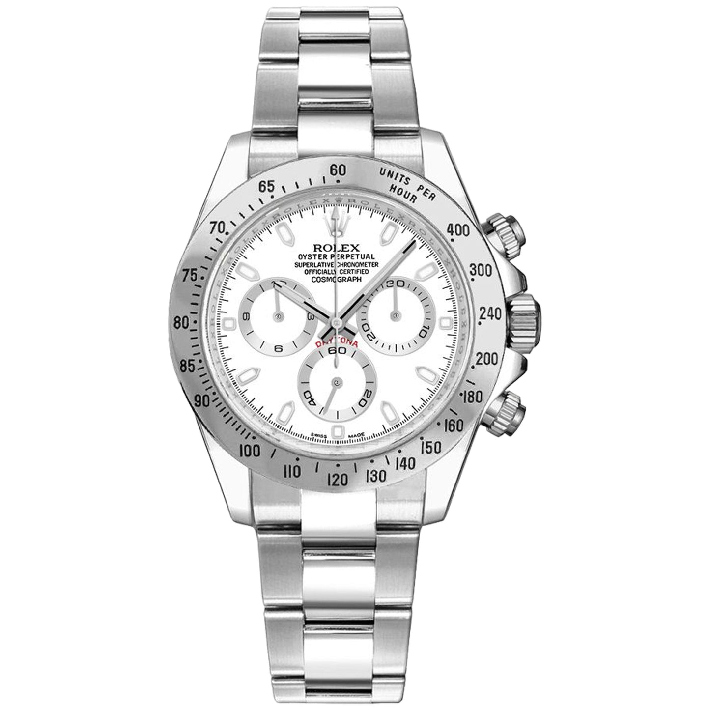 Rolex Daytona 40mm 116520-0016 White Dial, Worn 2005