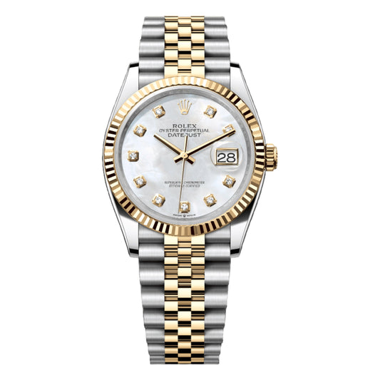 Rolex Datejust 36mm 126233-0023 Mother Of Pearl MOP Diamond Dial, Unworn 2024