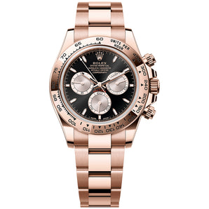 Rolex Daytona 40mm 126505-0001 Full Rose Gold Black Index Dial, Like New 2025