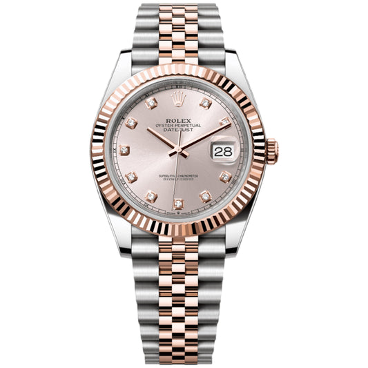 Rolex Datejust 41mm 126331-0008 Sundust Diamond Dial, Worn 2021