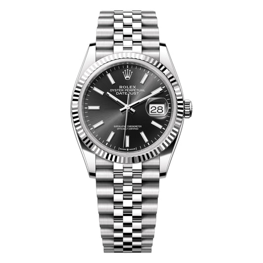 Rolex Datejust 36mm 126234-0015 Black Index Dial, Unworn 2024