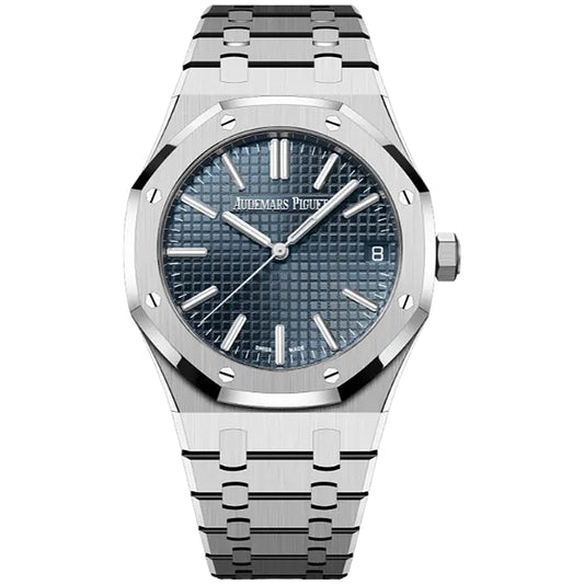 Audemars Piguet Royal Oak 41mm 15510ST.OO.1320ST.06 Blue Grande Tapisserie Dial, Unworn 2023