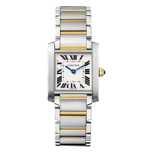 Cartier Tank Francaise 25mm Medium Size W2TA0003 Silver Dial, Unworn 2022