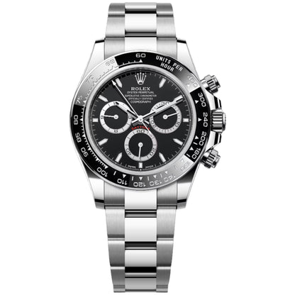 Rolex Daytona 40mm 126500LN-0002 Black Index Dial, Unworn 2025