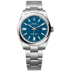 Rolex Oyster Perpetual 41mm 134300-0009 Mint Blue Index Dial, Like New 2026