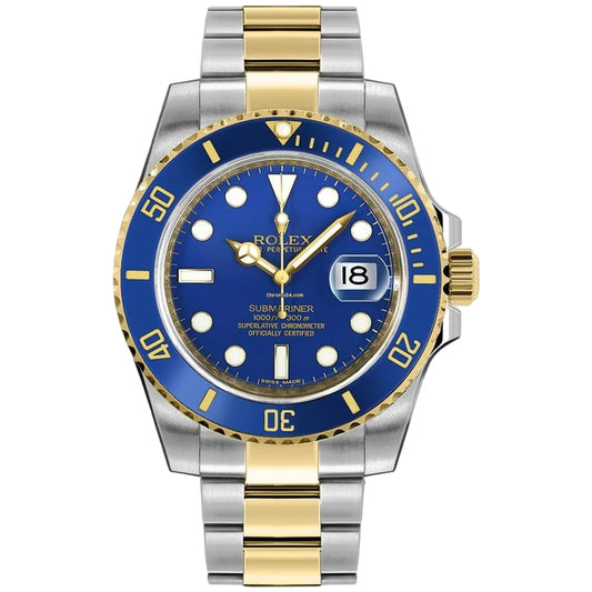 Rolex Submariner (Date) 40mm 116613LB-0005 Blue Dial, Unworn 2015