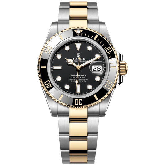 Rolex Submariner Date 41mm 126613LN-0002 Yellow Gold, Black Dial, Unworn 2024