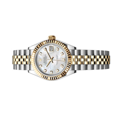 Rolex Lady Datejust 28mm 279173-0013 Yellow Gold, White Mother of Pearl MOP Diamond Dial, Unworn 2025