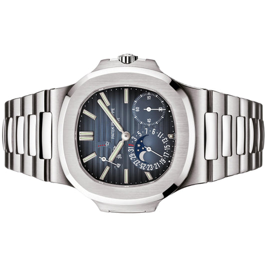 Patek Philippe Nautilus Moonphase 40mm 5712/1A-001 Blue Dial, Worn