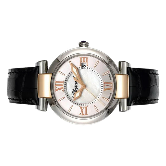 Chopard Imperiale Quartz 36mm 388532-6001 Silver Roman Numeral Index with Mother of Pearl MOP Center Dial, Unworn