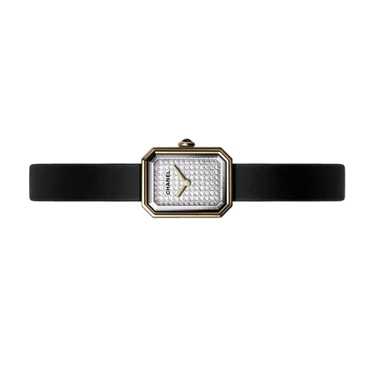 Chanel Première H6126 Yellow Gold Case, Black Rubber Strap, Unworn 2023