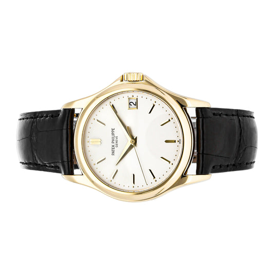 Patek Philippe Calatrava 37mm 5127J Silver Dial, Worn