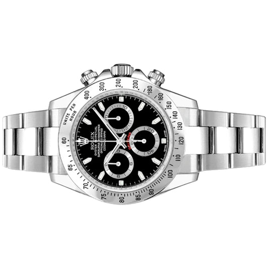 Rolex Daytona Cosmograph 40mm 116520-0015 Black Dial, Worn 2008