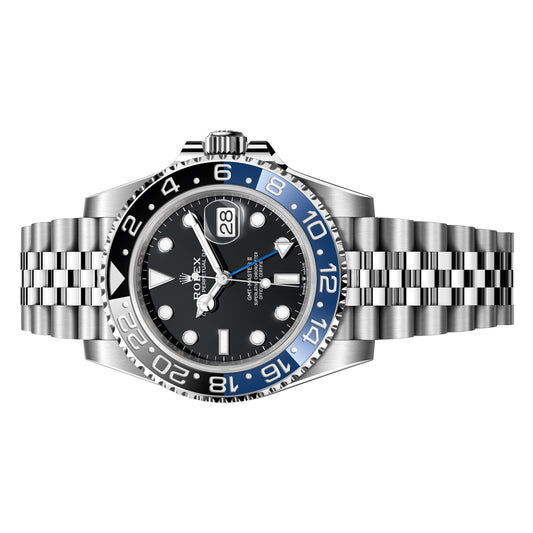 Rolex GMT Master II (Batgirl) 40mm 126710BLNR-0002 Black Dial, Worn 2019