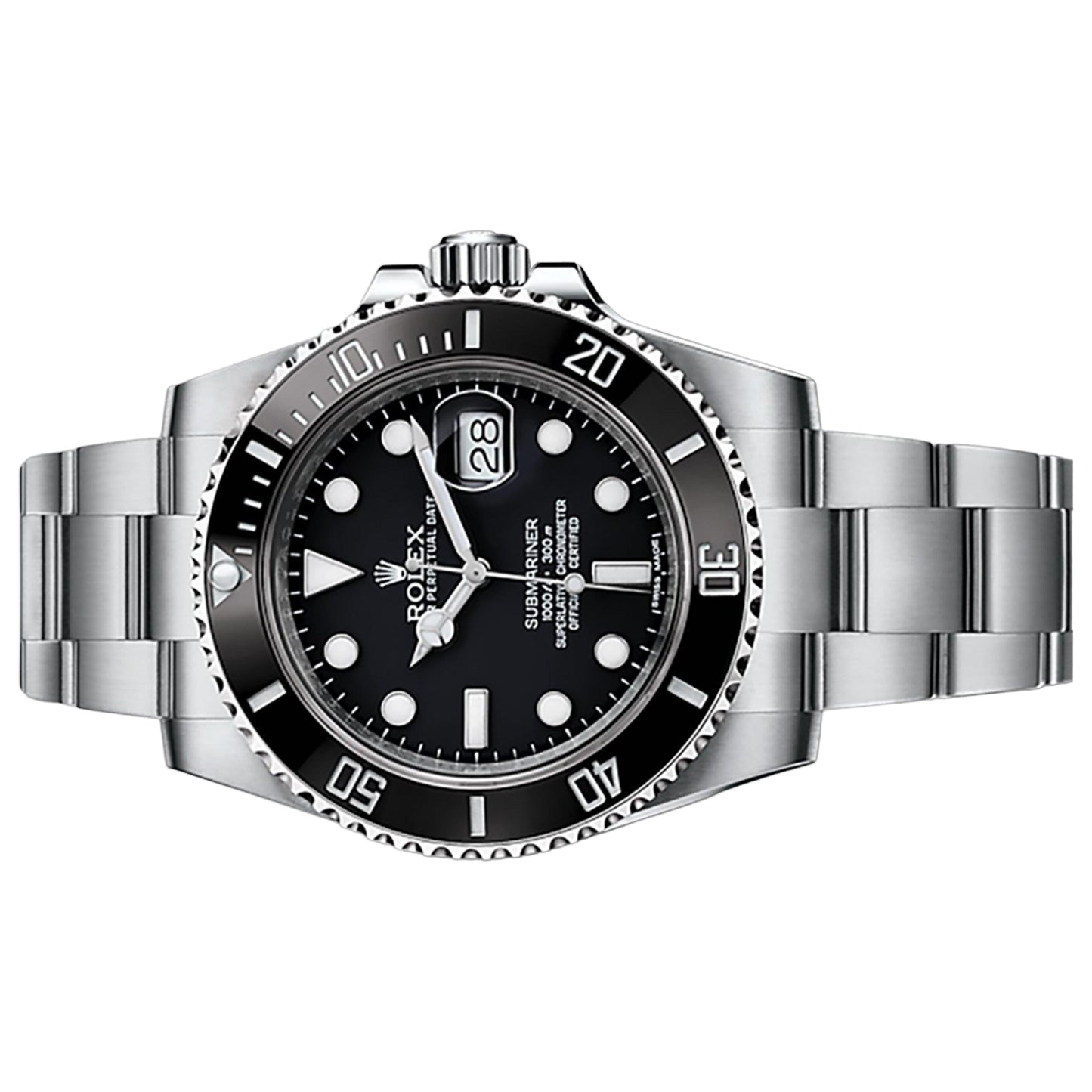 Rolex Submariner (Date) 40mm 116610LN Black Dial, Worn 2013