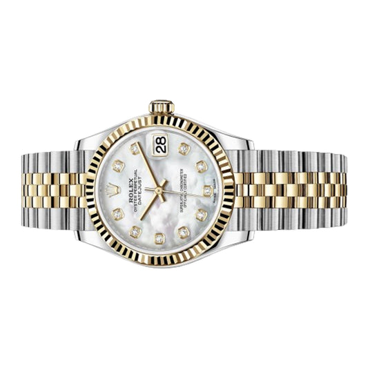 Rolex Datejust 31mm 178273 White Mother Of Pearl MOP Dial, Unworn 2019