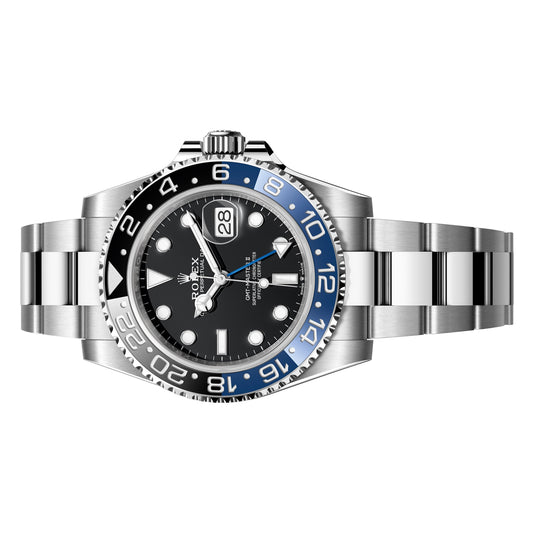 Rolex GMT-Master II Batman 40mm 126710BLNR-0003 Black Dial, Worn