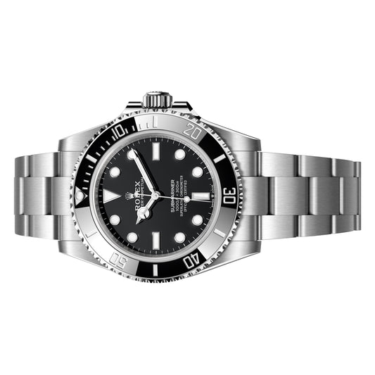 Rolex Submariner 41mm 124060 (No Date) Black Dial, Worn 2021