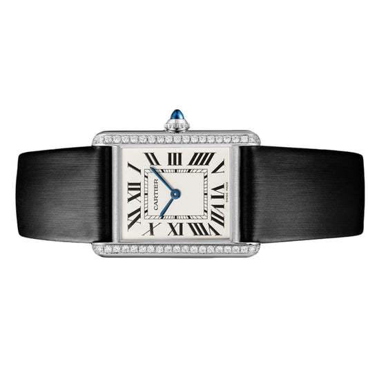 Cartier Tank Must 33.7 mm x 25.5 mm W4TA0017 Silver Roman Dial, Unworn 2022